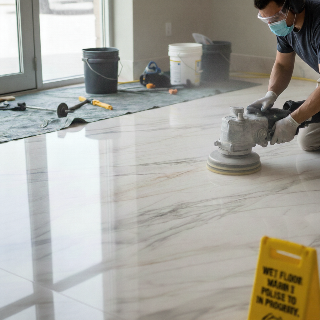 marble polishing and buffering